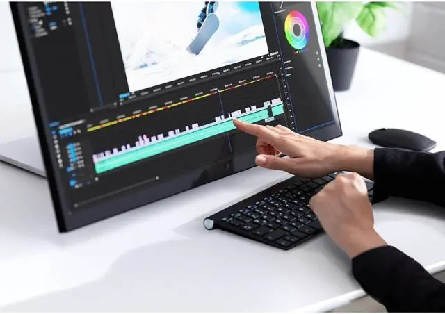 Alt view image 9 of 9 - CLARITY PRO TOUCH 27IN UHD 4K