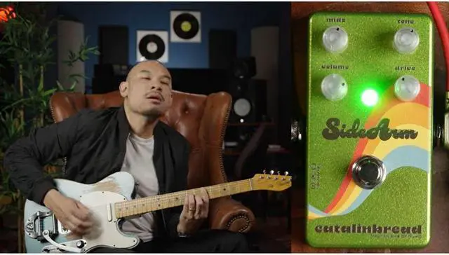 Alt view image 4 of 5 - Catalinbread Starcrash 70s Collection, Sidearm Overdrive Guitar Effects Pedal