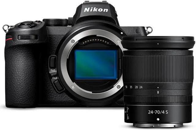 Main image of Nikon Z 5 FX-format Mirrorless Camera Body with Nikon NIKKOR Z 24-70mm f/4 S Lens bundle