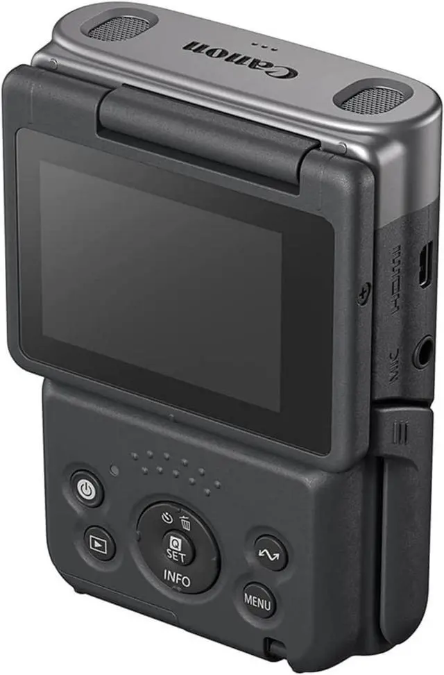 Alt view image 4 of 7 - Canon PowerShot V10 4K Video 1-Inch CMOS Sensor Compact Digital Camera (Silver)