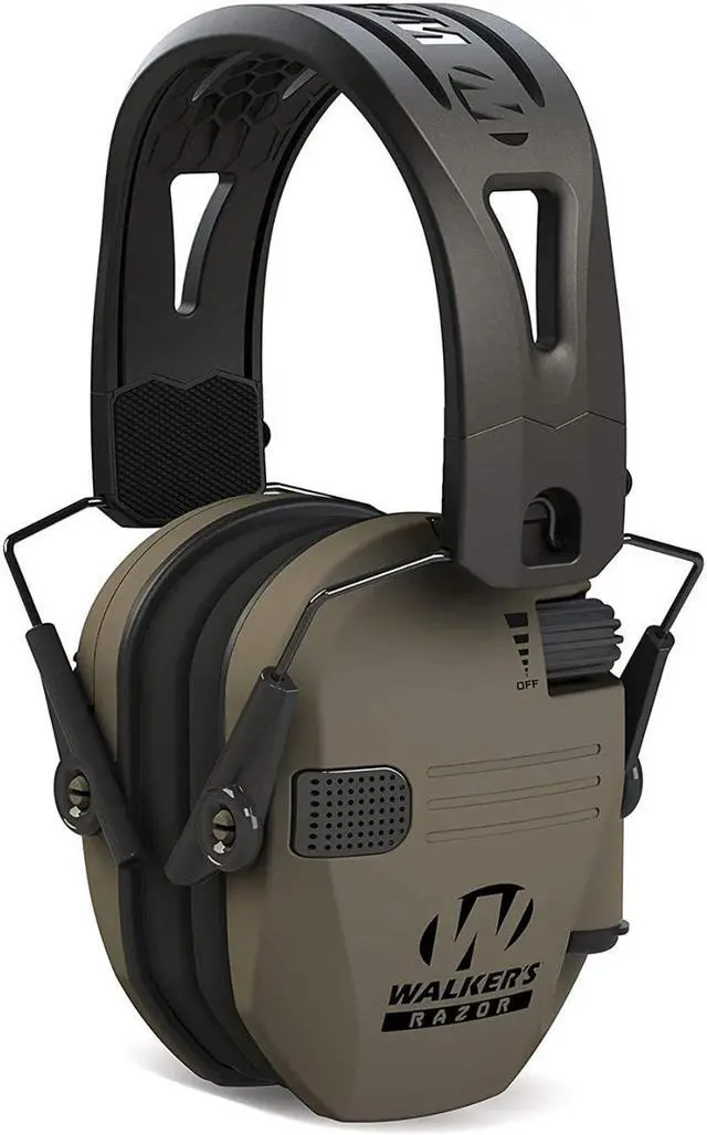 Main image of Walkers Razor Tacti-Grip with Rubber Headband (Flat Dark Earth)