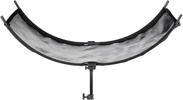 Alt view image 3 of 7 - Westcott Eyelighter 3 (Silver, White, and Sunlight Fabric)