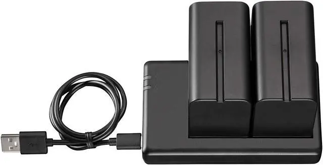 Alt view image 2 of 6 - Westcott NP-F970 Dual Battery Pack with Charger