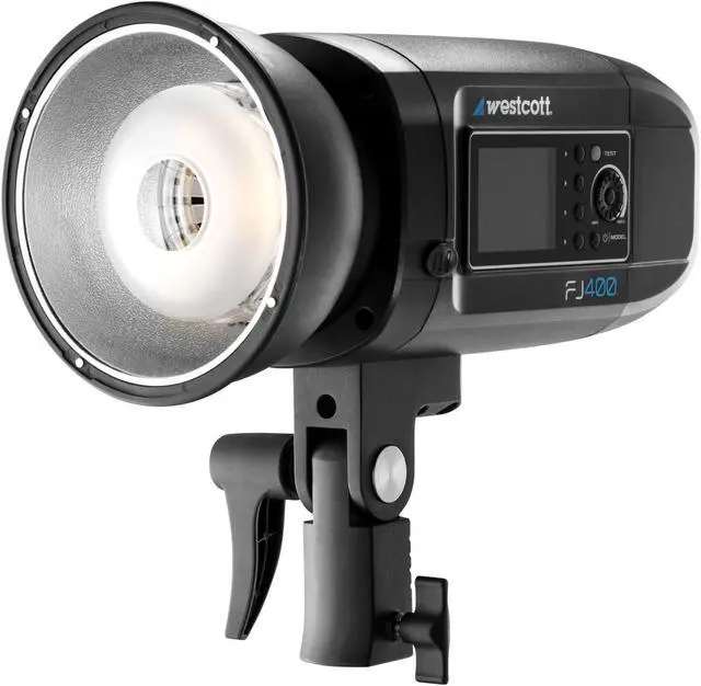 Alt view image 4 of 7 - Westcott FJ400 400Ws Strobe with Battery with Flash Trigger and Umbrella Bundle