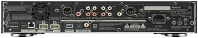 Alt view image 3 of 3 - Panasonic 4K Ultra HD Streaming Blu-ray Player with HDR10+