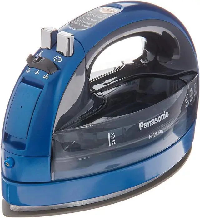 Main image of Panasonic Cordless 360-Degree Freestyle Steam/Dry Iron (Blue)