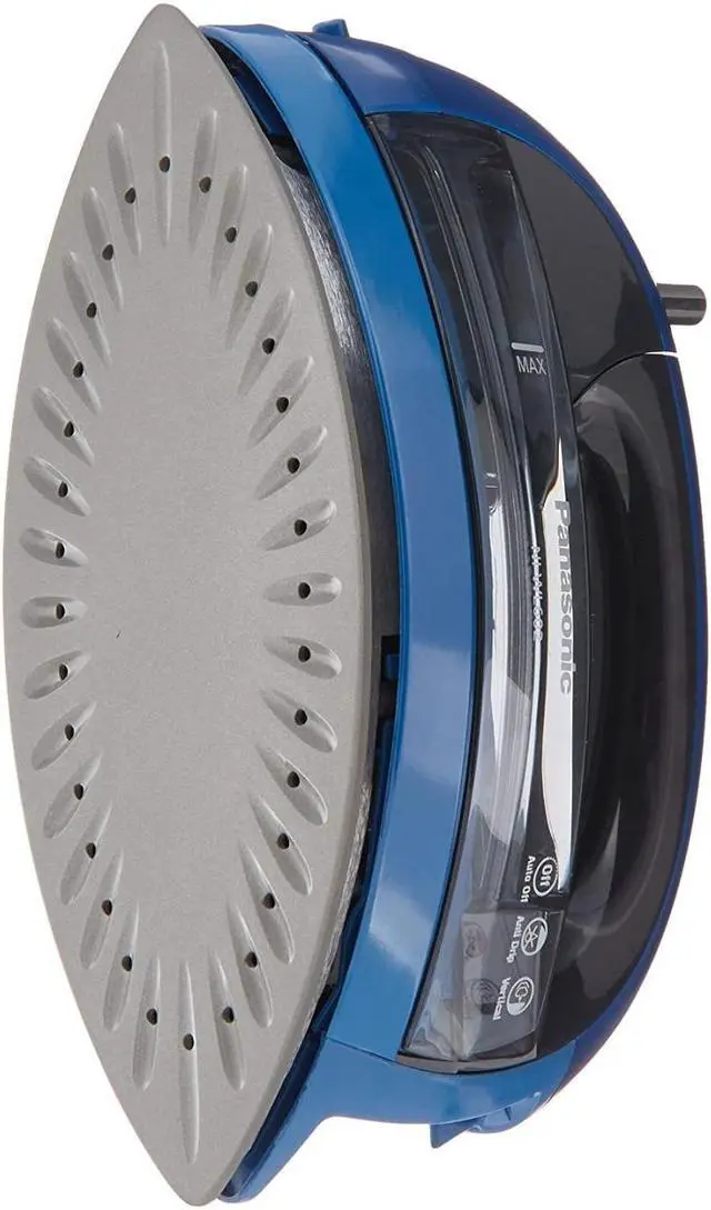 Alt view image 3 of 4 - Panasonic Cordless 360-Degree Freestyle Steam/Dry Iron (Blue)
