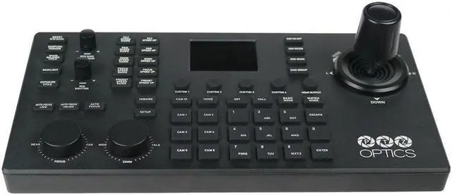 Alt view image 13 of 18 - PTZOptics SuperJoy Joystick Controller for PTZ Cameras