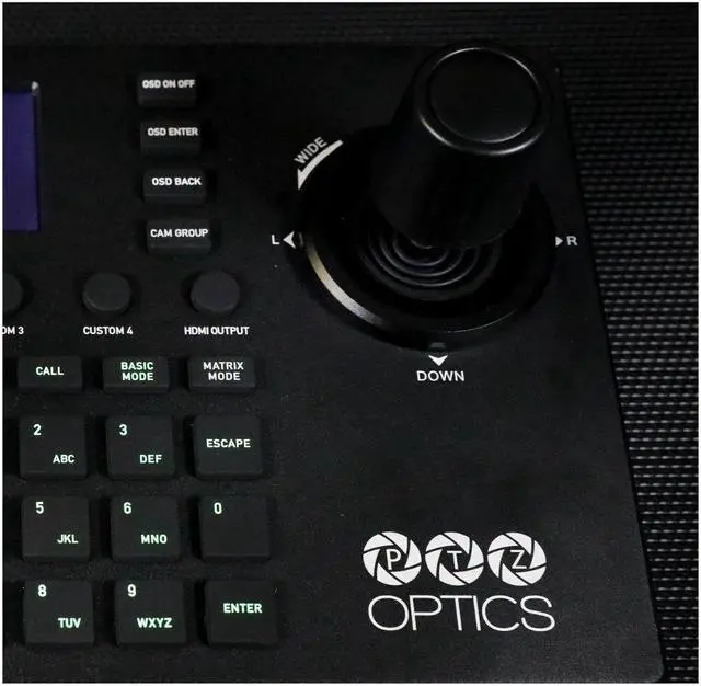 Alt view image 17 of 18 - PTZOptics SuperJoy Joystick Controller for PTZ Cameras