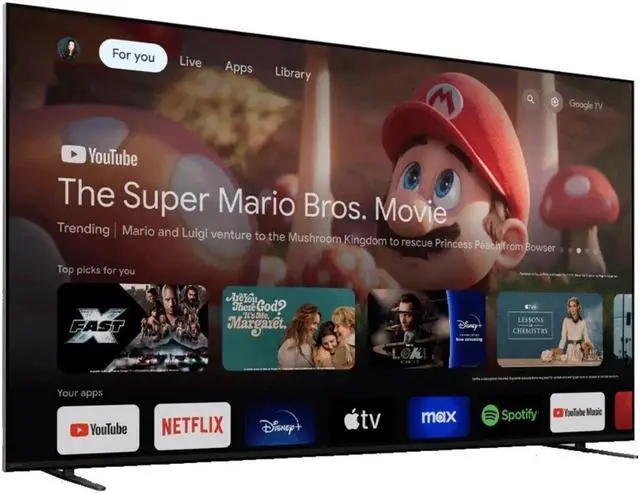 Alt view image 3 of 7 - Sony BRAVIA 7 75" 4K HDR Smart QLED Mini-LED TV (K-75XR70)