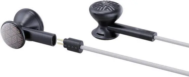 Alt view image 4 of 7 - FiiO Drum-style dual cavity single dynamic driver earbud headphones, Black