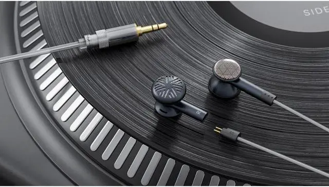 Alt view image 6 of 7 - FiiO Drum-style dual cavity single dynamic driver earbud headphones, Black