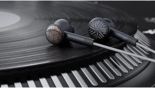 Alt view image 7 of 7 - FiiO Drum-style dual cavity single dynamic driver earbud headphones, Black