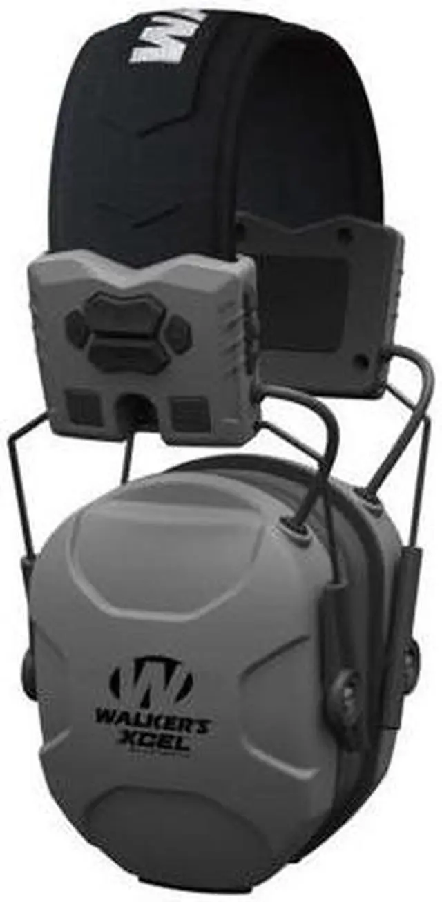 Alt view image 7 of 7 - Walker's XCEL 500BT Digital Electronic Muff with Shooting Glasses and Case Kit