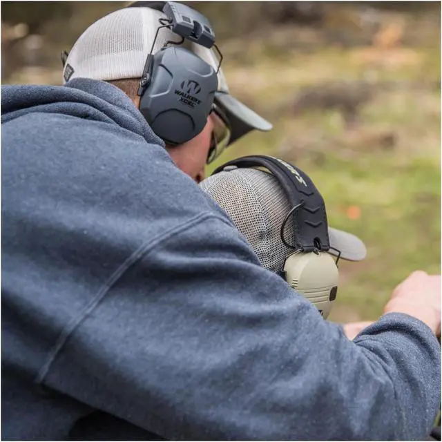 Alt view image 6 of 7 - Walker's XCEL 500BT Digital Electronic Muff And Protective Case Bundle