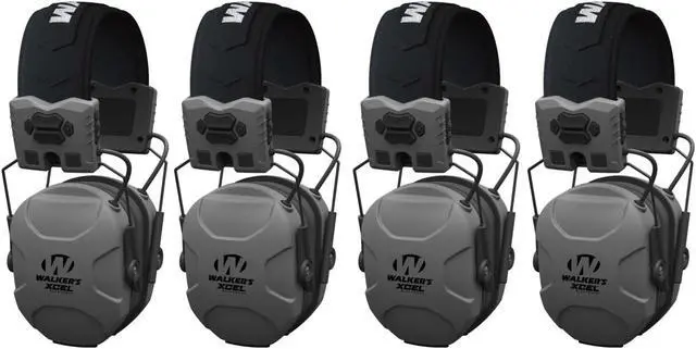 Main image of Walker's XCEL 500BT Active Shooting Protection Equipment Earphone Muff (4 Pack)