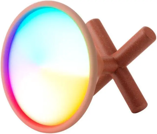 Main image of Umbra Cono Portable Smart Lamp with Rechargeable Battery, Over 16 Million Colors, and Nanoleaf App Support (Sierra)