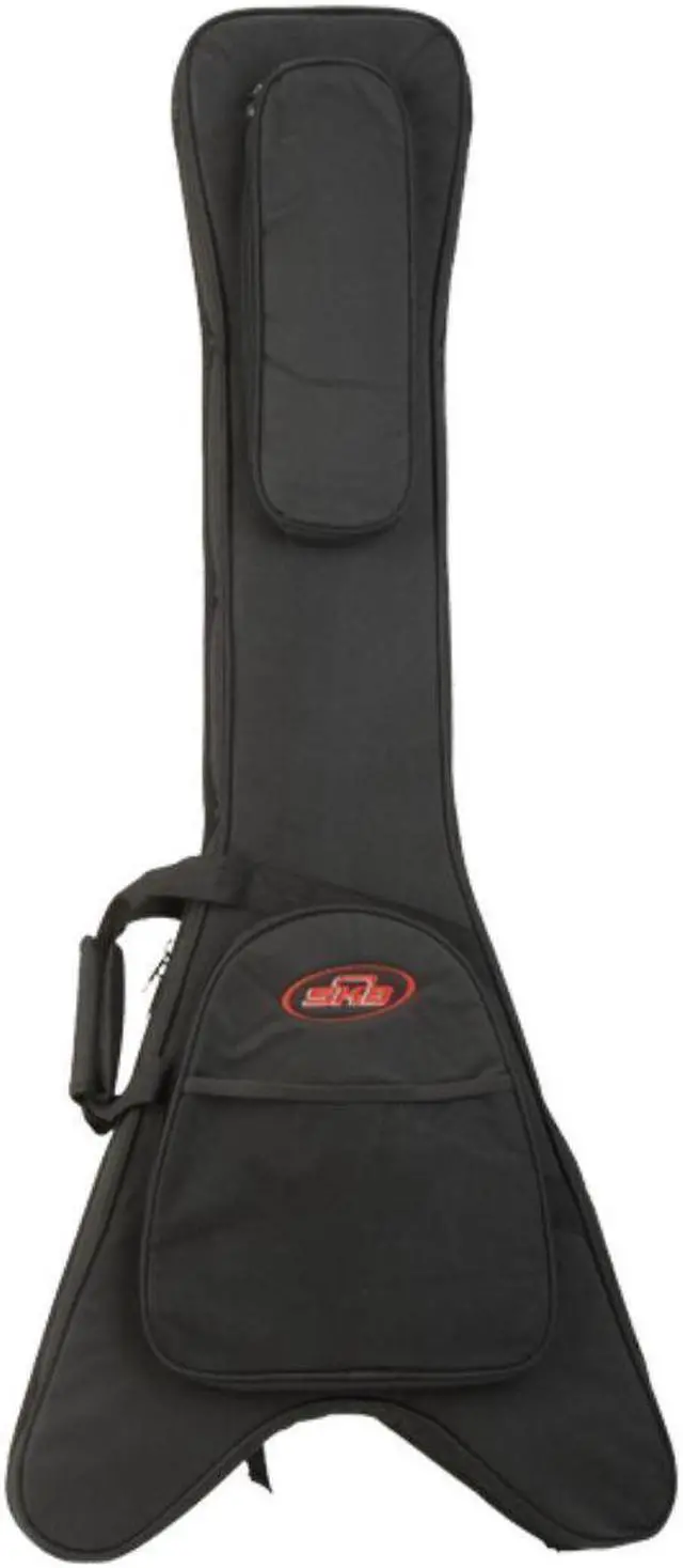 Main image of SKB 1SKB-SC58 Flying V Type Guitars Soft Case with EPS foam interior/Nylon exterior, back straps
