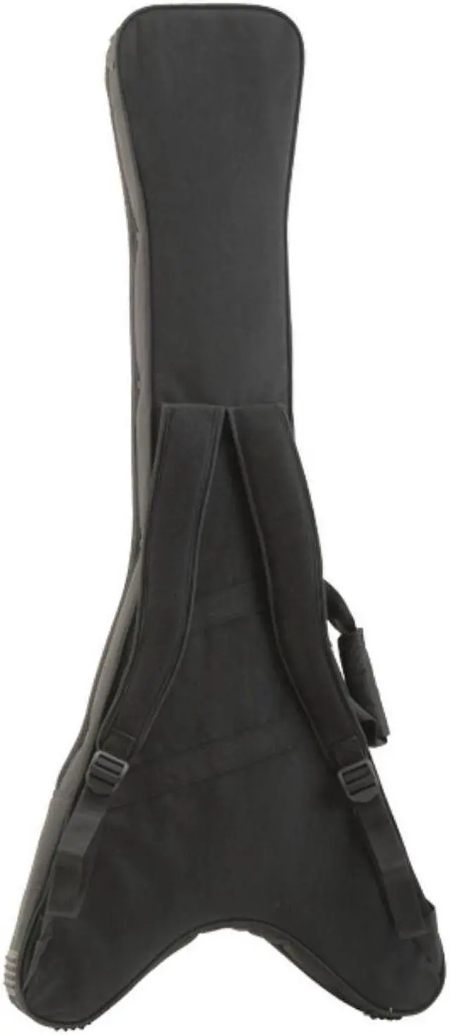 Alt view image 3 of 6 - SKB 1SKB-SC58 Flying V Type Guitars Soft Case with EPS foam interior/Nylon exterior, back straps