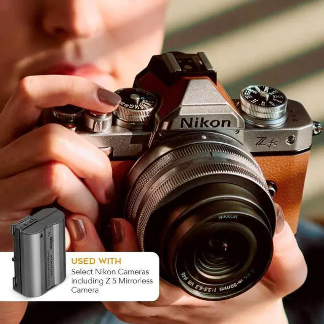 Alt view image 6 of 6 - Nikon EN-EL15c Rechargeable Li-ion Battery with Dual USB-C Charger with LCD Display bundle