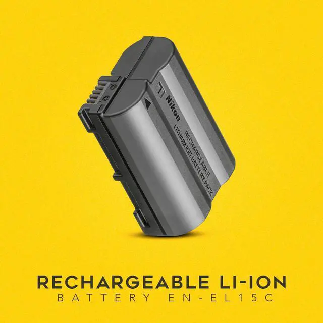 Alt view image 3 of 6 - Nikon EN-EL15c Rechargeable Li-ion Battery with Dual USB-C Charger with LCD Display bundle