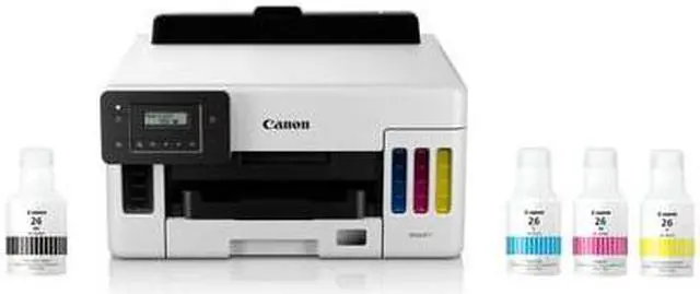 Alt view image 16 of 20 - Canon MAXIFY GX5020 Wireless MegaTank Small Office Inkjet Printer #5550C002