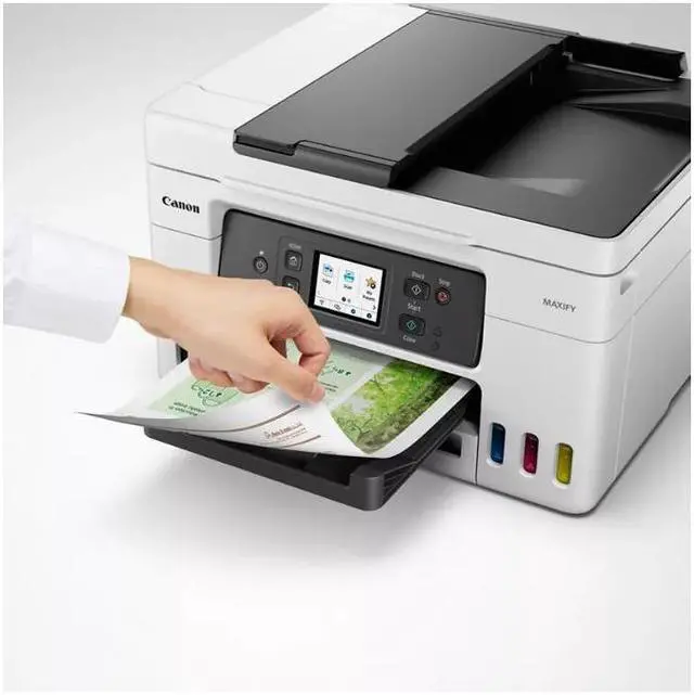 Alt view image 13 of 20 - Canon MAXIFY GX4020 Wireless Inkjet Multifunction Printer Color 5779C002