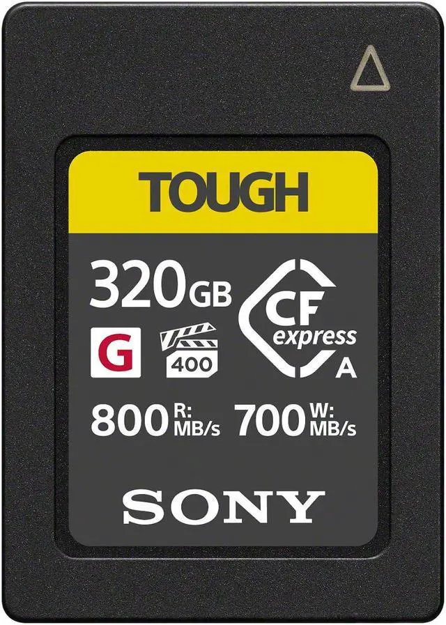 Main image of Sony CFexpress 320GB Type A Memory Card with 800MB/s Read & 700MB/s Write speed
