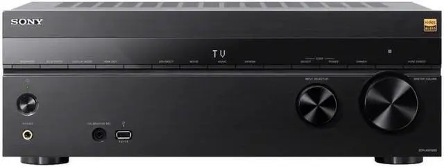 Alt view image 2 of 7 - Sony STR-AN1000 7.2 Channel 8K AV Receiver with 300W Wireless Subwoofer Bundle