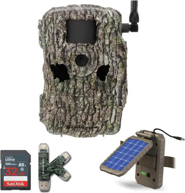 Main image of Stealth Cam Fusion X 26MP Camera (AT&T and Verizon) with 32GB SD and Solar Panel