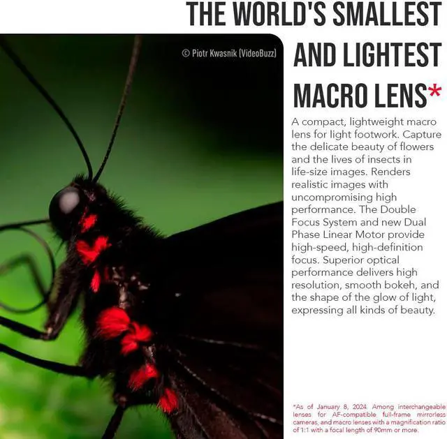 Alt view image 4 of 7 - Panasonic S 100mm F2.8 MACRO LUMIX Full Frame Camera Lens (S-E100) with Impact-Proof Watertight and Dustproof Hard Carry Case bundle