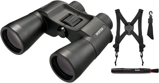 Main image of Pentax Jupiter (16x50) Binoculars with Harness and Lens Cleaning Pen Bundle
