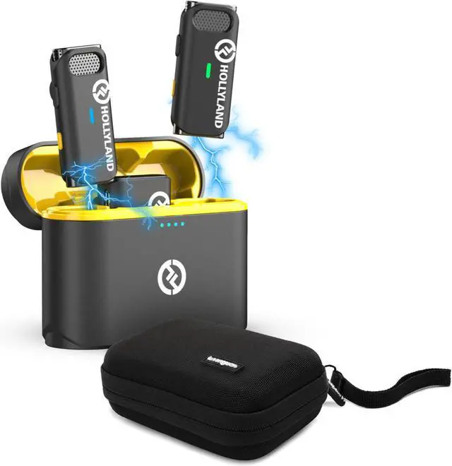 Hollyland Lark M1 Duo／二人用 Hollyland LARK M1 DUO 2-Person Wireless Microphone System (2.4 GHz