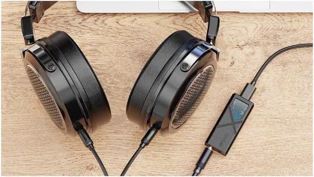 Alt view image 7 of 7 - FiiO Compact portable USB DAC and headphone amp with 3.5mm and 4.4mm balanced output, Black