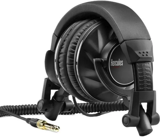 Alt view image 3 of 6 - Hercules HDP DJ60 Closed-Back Over-Ear DJ Headphones