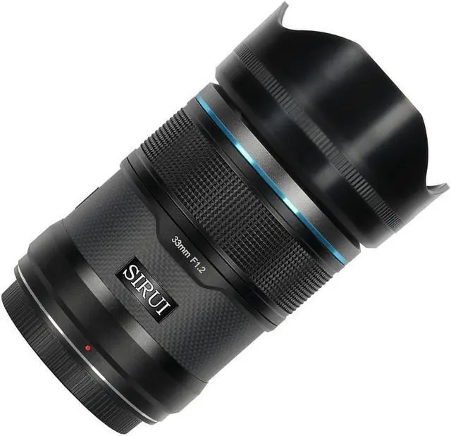 Alt view image 3 of 6 - Sirui Sniper Series 33mm F1.2 APSC Auto-Focus Lens (X Mount, Black, Carbon Fiber)