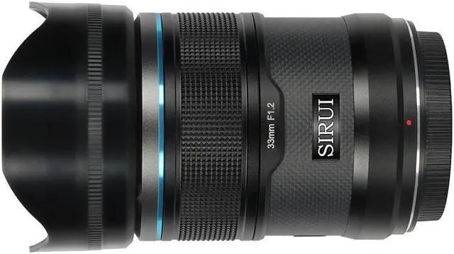 Alt view image 4 of 6 - Sirui Sniper Series 33mm F1.2 APSC Auto-Focus Lens (X Mount, Black, Carbon Fiber)
