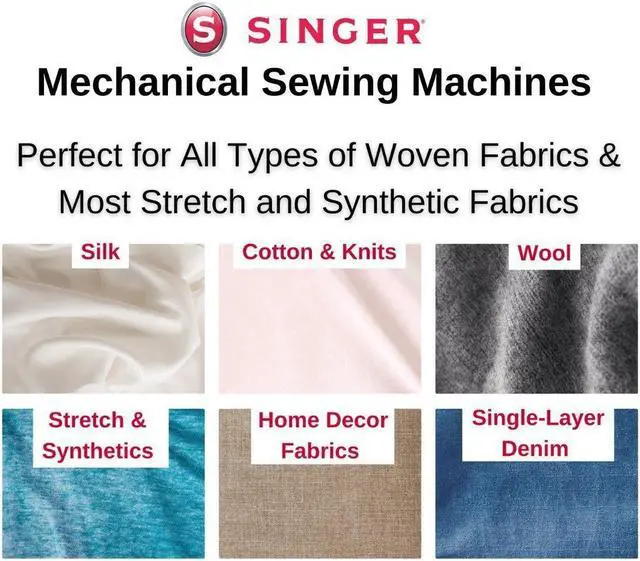 Alt view image 3 of 3 - SINGER M1250 Mechanical Sewing Machine