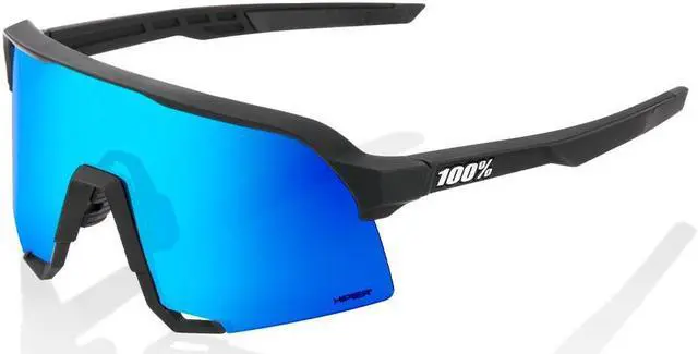 Alt view image 2 of 4 - S3 - Matte Black - HiPER Blue Multilayer Mirror Lens