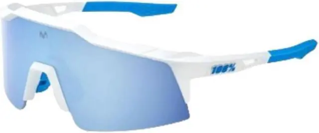 100% SPEEDCRAFT SL Sport Performance Cycling Sunglasses (Movistar