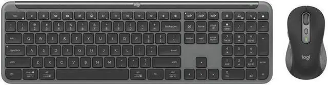 Alt view image 2 of 20 - Logitech MK955 Wireless Keyboard and Optical Mouse Combo Black (920-012425)