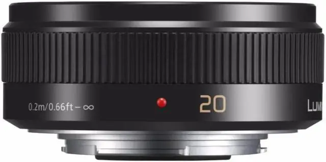 Alt view image 11 of 20 - Panasonic LUMIX G II 20mm f/1.7 ASPH. Lens (Black)