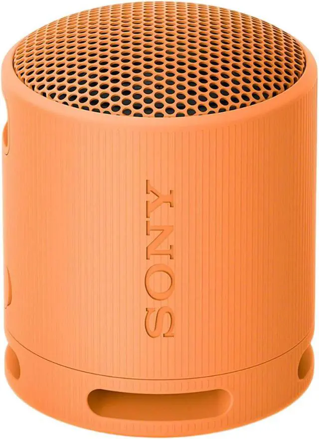 Alt view image 2 of 7 - Sony SRS-XB100 Wireless Bluetooth Portable Speaker (Orange) with Case Bundle