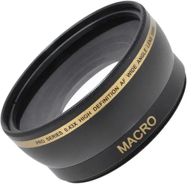 Alt view image 5 of 6 - iZONIX Pro series 0.43x High Definition AF Wide Angle Lens - 58MM