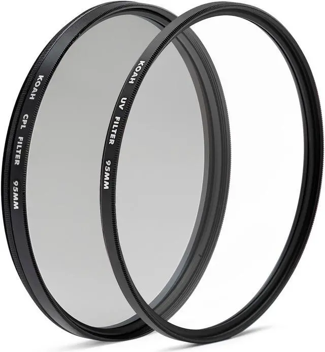 Main image of Koah 95mm Circular Polarizing and UV Protective Lens Filter Bundle