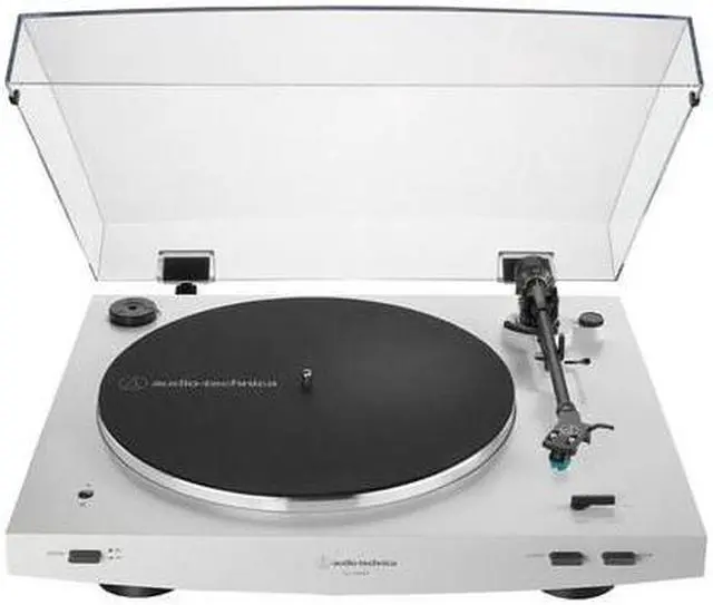 Alt view image 10 of 18 - Audio Technica Wireless & Analog Automatic Belt-Drive Turntable - White