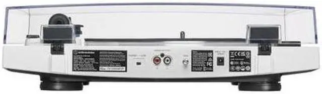 Alt view image 13 of 18 - Audio Technica Wireless & Analog Automatic Belt-Drive Turntable - White