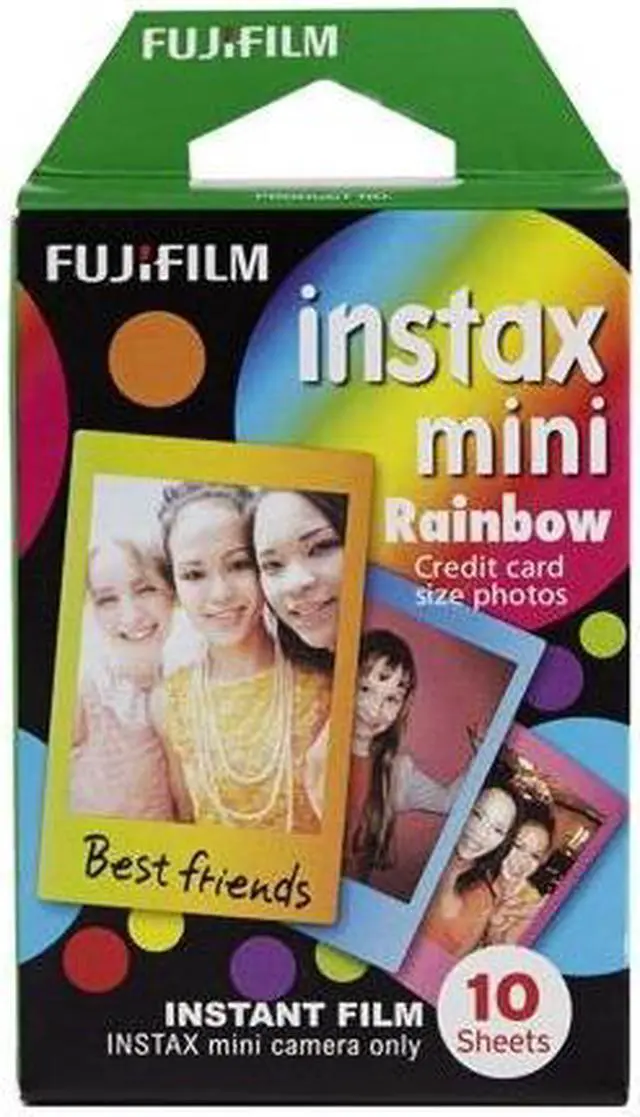 Alt view image 11 of 13 - Fujifilm Instax Mini Instant Rainbow Film (50 Sheets)