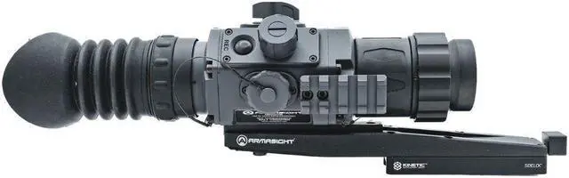 Alt view image 4 of 6 - Armasight Contractor 640 2.3-9.2x Thermal Weapon Sight, 35mm lens, Gray
