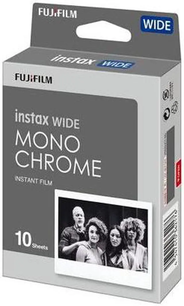 Alt view image 5 of 7 - Fujifilm Instax Wide Monochrome Film 2-Pack